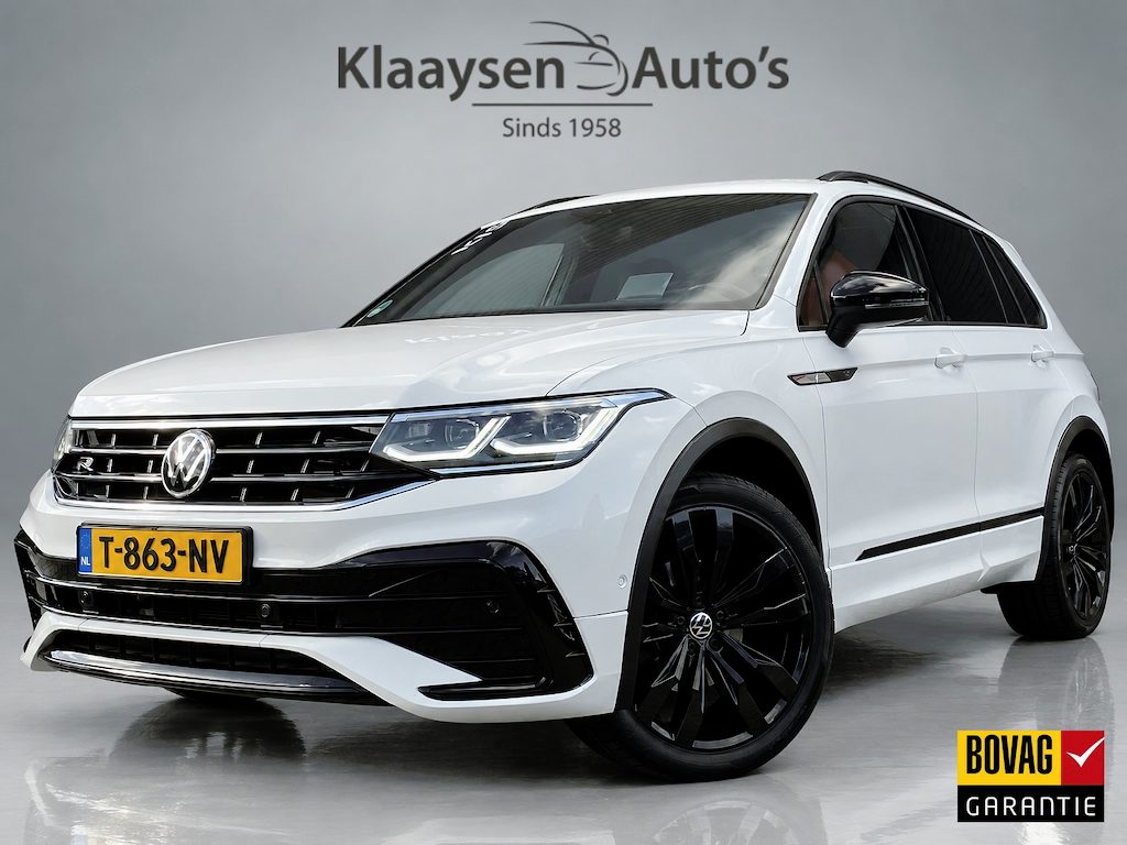 Volkswagen Tiguan 1.5 TSI R-Line Business+ 150 pk AUT. | panoramadak | black style | trekhaak | virtual cockpit | navigatie | IQ light