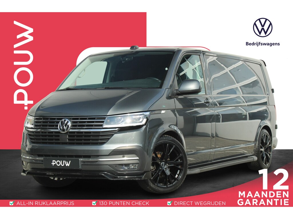 Volkswagen Transporter 2.0 TDI 150pk DSG L2H1 28 Bulli | Adaptieve Cruise Control | LED Koplampen | Trekhaak | 20' Velgen | Navigatie | App Connect