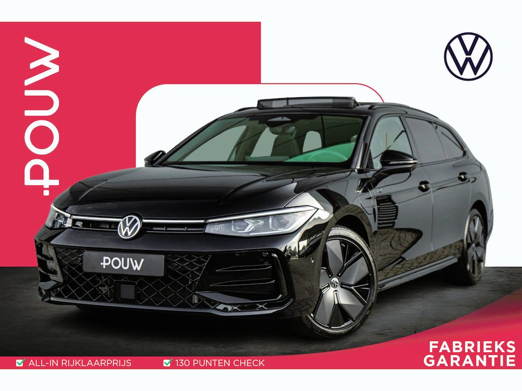 Volkswagen Passat Variant 1.5 eHybrid 272pk R-Line Edition | Panoramadak | Trekhaak Uitklapbaar | Rondomzicht Camera