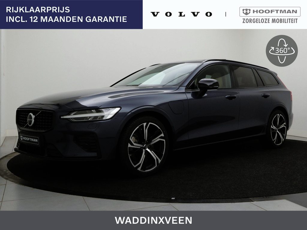 Volvo V60 T6 PLUG-IN HYBRID ULTRA DARK B&W AUDIO SCHUIFDAK MASSAGE 360GR CAM