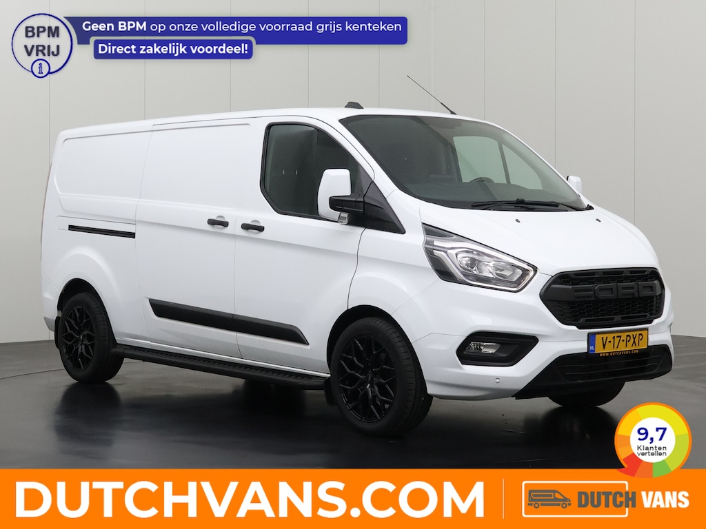 Ford Transit Custom 2.0TDCi Lang Raptor Sport | Navigatie | Camera | Airco | Cruise | 3-Zits