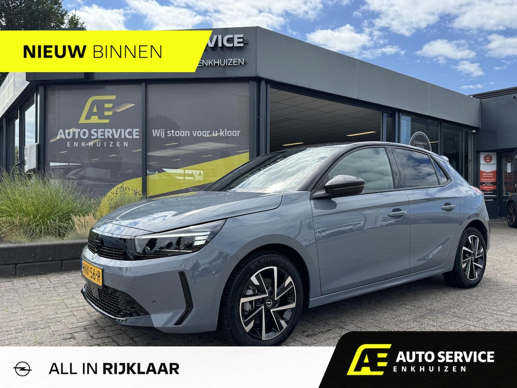 Opel Corsa 1.2 Turbo Hybrid GS 145pk Mild Hybrid | Geheel rijklaar incl. fabrieksgarantie! | Climate | Draadloos Carplay | Camera achter | LMV | Cruise | Full LED en Keyless
