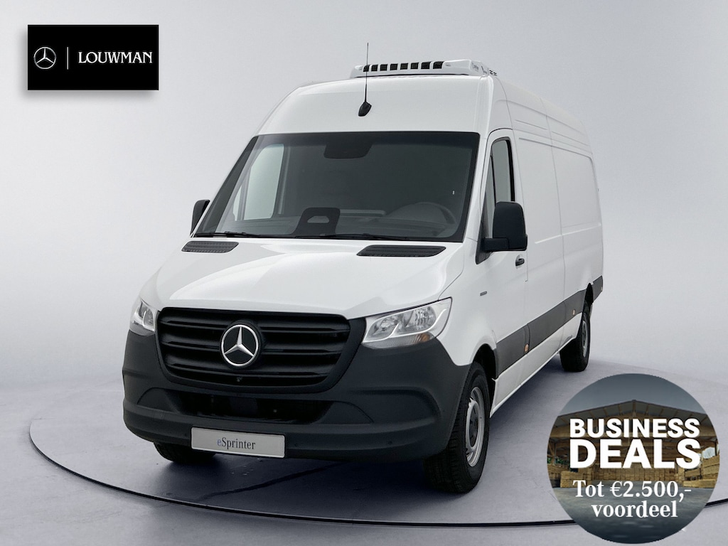 Mercedes-Benz eSprinter 0,99% RENTE - L3H2 420 113kwh RWD PRO Koel Vries Combinatie Harderwijk | DC laden 115KW | 270 graden deuren | 4250 GVW
