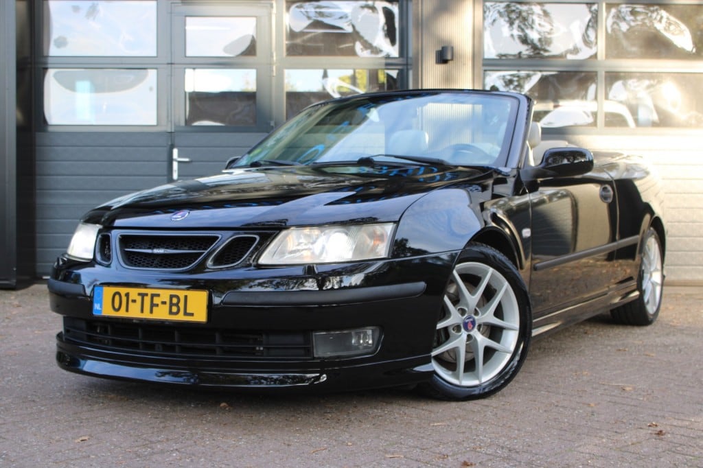 Saab 9-3 2.0 T VECTOR AERO cabrio. Historie groten deels bekend / 11/24 nieuwe cabrio cab