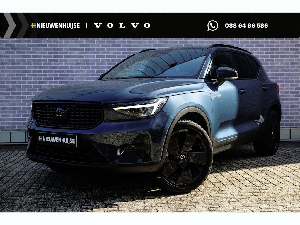 Volvo XC40 2.0 B3 Plus Black Edition | Adaptieve Cruise Control | 20" Velgen | Harman Kardon Audio | Stoel-/Stuurverwarming | Dodehoek Detectie | Parkeercamera | Nubuck Bekleding | Apple CarPlay |