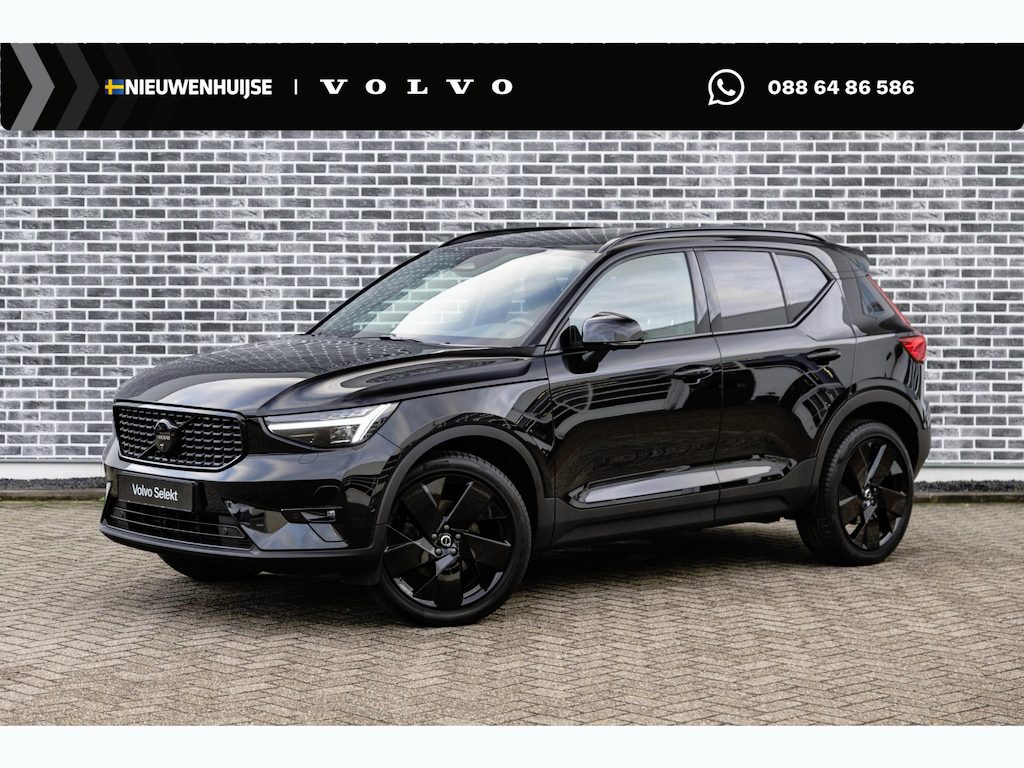 Volvo XC40 2.0 B3 Plus Black Edition | Adaptieve Cruise Control | Trekhaak | 20" Velgen | Pixel LED Koplampen | Harman Kardon Audio | Stoel-/Stuurverwarming | Dodehoek Detectie | 360° Parkeercamera | Nubuck Bekleding | Apple CarPlay |