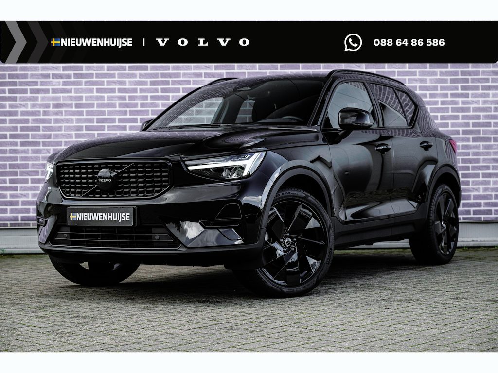 Volvo XC40 2.0 B3 Plus Black Edition | Adaptieve Cruise Control | 20" Velgen | Harman Kardon Audio | Stoel-/Stuurverwarming | Dodehoek Detectie | Parkeercamera | Nubuck Bekleding | Apple CarPlay |