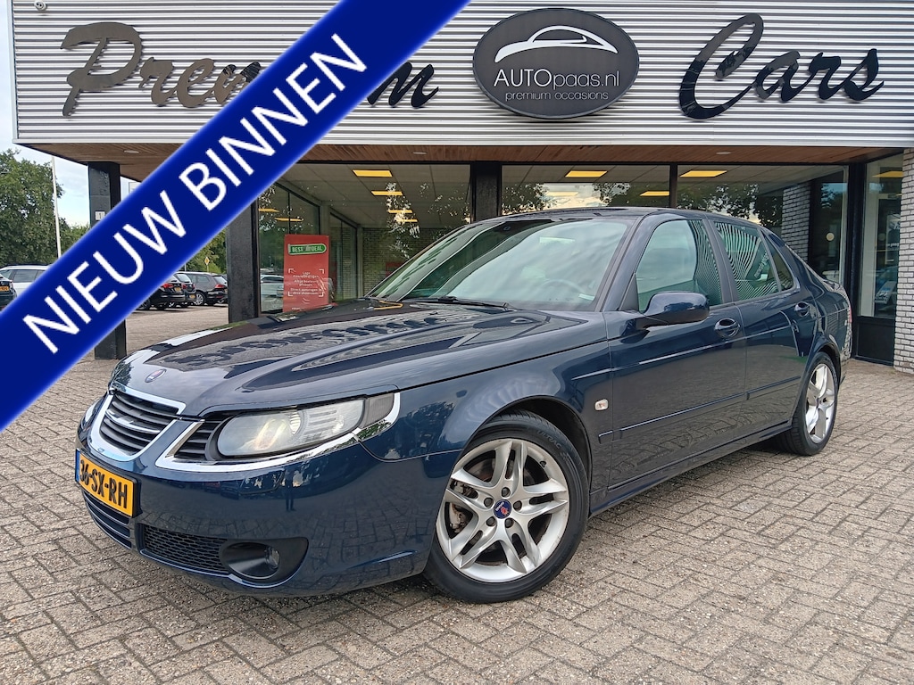 Saab 9-5 2.3 Turbo Aero 260pk Automaat,Org NL dealeronderhouden. Harman kardon,Stoelkoeling. Unieke auto