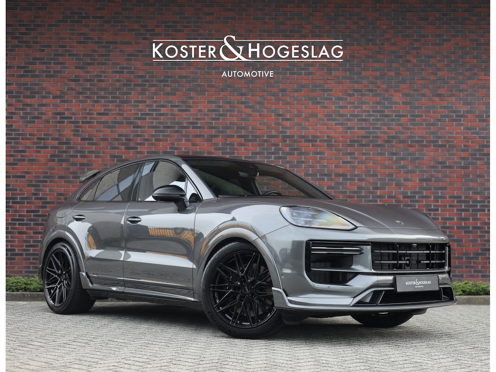 Porsche Cayenne Coupé 4.0 Turbo E-Hybrid | Techart - Pano - Trekhaak - Sport Chrono