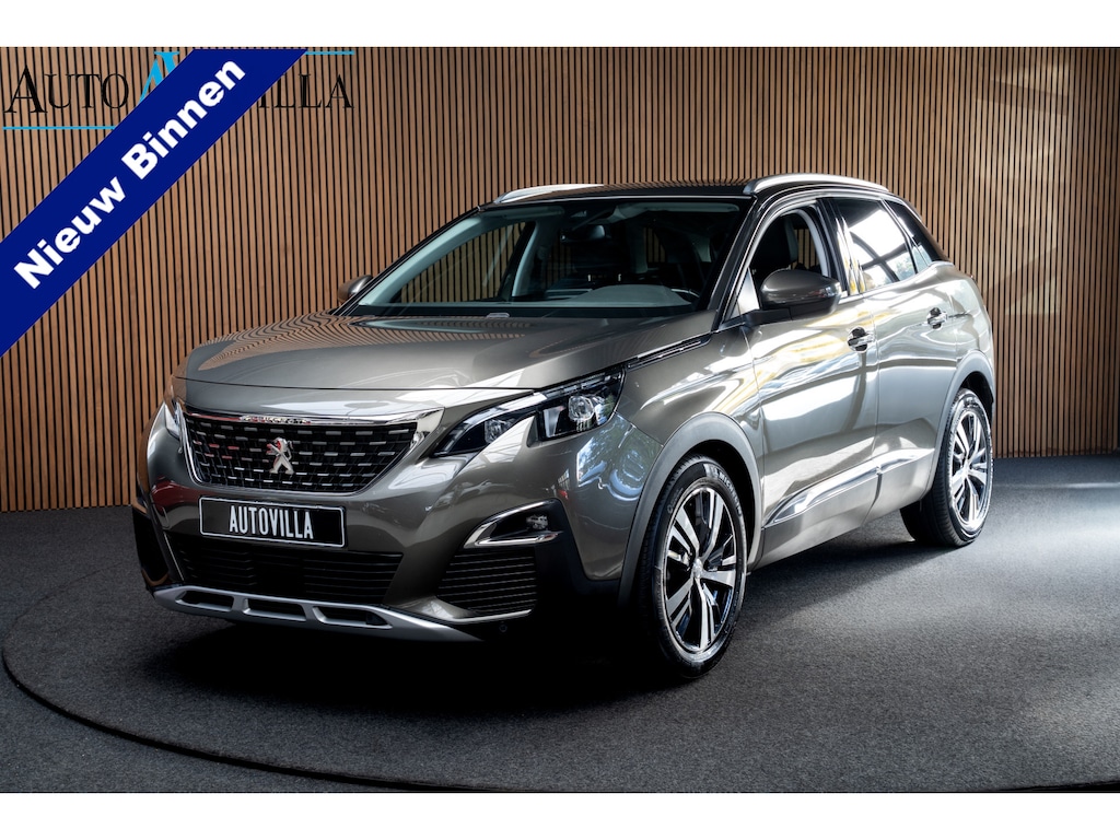 Peugeot 3008 1.6 e Panodak Navi Camera Leer Memory seats Climate control Trekhaak (afneembaar) Stoelverwarming PDC Keyless Entry & Go Cruise control Sfeerverlichting PDC LED Elektr. bedienbare achterklep LM velgen