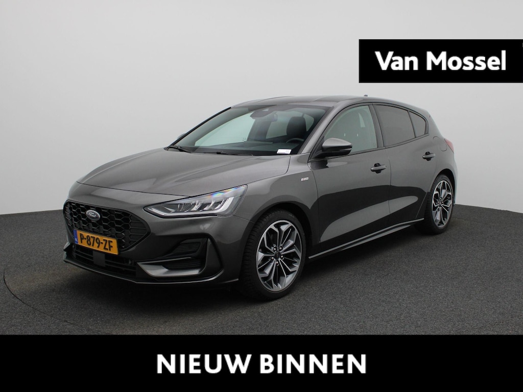 Ford Focus Hybrid ST Line X | 155 PK | SYNC 4 |18 INCH VELGEN | B&O AUDIO | DRIVER ASSISTANCE PACK | WINTER PACK | LEDEREN BEKLEDING | ALL SEASONBANDEN | ADAPTIVE CRUISE CONTROL | UITGEBREIDE STOELEN | STOELVERWARMING |