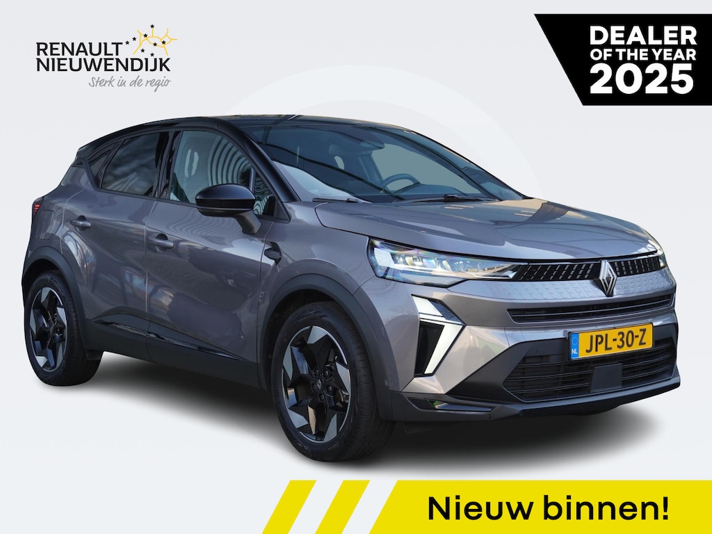 Renault Captur 1.6 full hybrid 145 techno AUTOMAAT / 15.000KM / PACK WINTER / CAMERA / PDC A / CRUISE / CLIMATE / KEYLESS / PRIVACY GLASS / APPLE CARPLAY / ANDROID AUTO / 18'' LMV