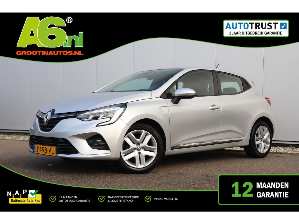 Renault Clio 1.0 TCe Zen 101PK Navigatie Carplay Android Airco Cruise Rijstrooksensor Parkeersensor LED