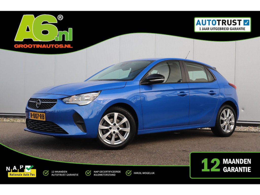 Opel Corsa 1.2 Edition 102PK NAP LMV Carplay Android Navigatie Airco Cruise Control Rijstrooksensor Parkeersensor