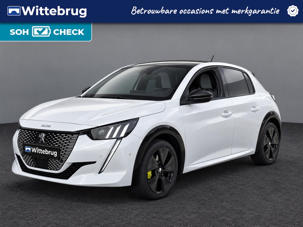 Peugeot e-208 EV GT 350 50 kWh | PANORAMADAK | ADAPTIEVE CRUISE | STOELVERWARMING | CAMERA | CARPLAY YP