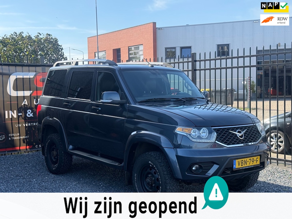 UAZ Patriot 2.7 Style AIRCO!CAMERA!BTW!GRIJS KENTEKEN!
