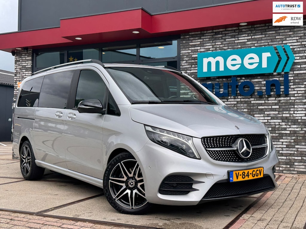 Mercedes-Benz V-klasse 300d AMG Lang DC l BURMESTER l CAMERA l ADAPT.CRUISE l LEDER l CARPLAY l LED