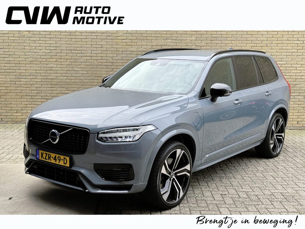 Volvo XC90 2.0 T8 Recharge AWD R-Design | 360 camera | Adaptieve cruise | Harman&kardon | 22 inch velgen | Head up | Stoelverwarming&ventilatie | Stuurverwarming | Lederen bekleding | Memory | Navigatie | Apple CarPlay | DAB | Full-LED | Keyless entry&start | Dodehoekdetectie | Volledig dealeronderhouden