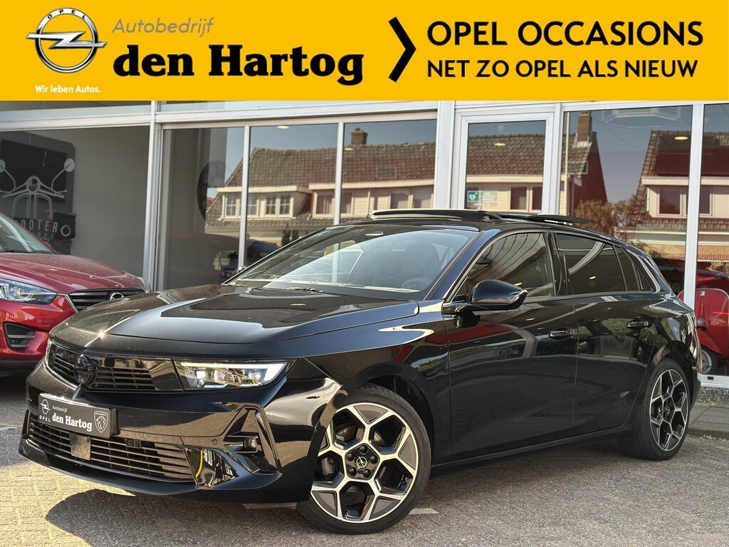 Opel Astra 1.2 Turbo Ultimate Trekhaak/Panorama dak/Eletr stoel met geheugen.