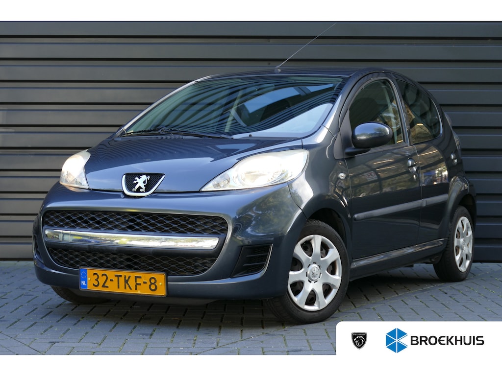 Peugeot 107 1.0- 12V 68PK 5-DRS XS / AIRCO / RADIO-CD SPELER / 5-DRS / METAALKLEUR / 1E EIGENAAR / SCHITTERENDE STAAT !!