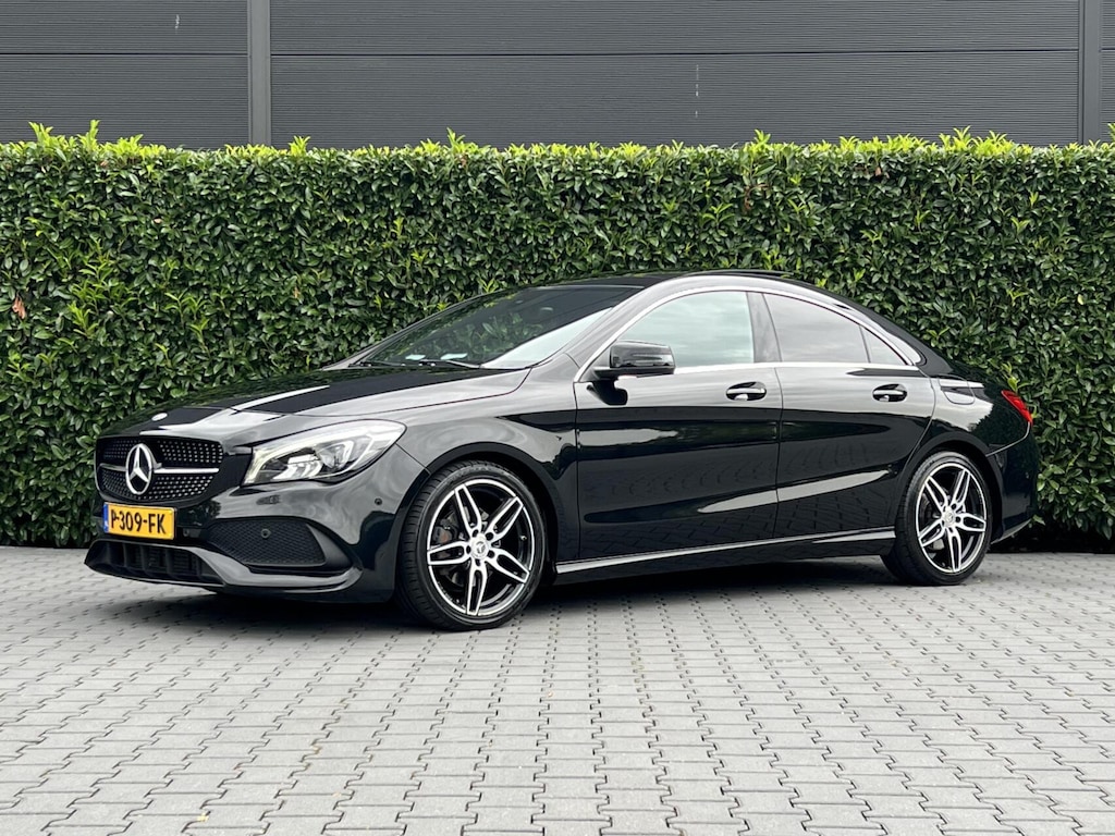Mercedes-Benz CLA 200 d Business Solution AMG, EURO 6, PANORAMADAK, AMG-PAKKET, NAVIGATIE, CRUISE CONTROL, AIRCO, STOELVERWARMING, CAMERA, KEYLESS, LICHTMETAAL 18"