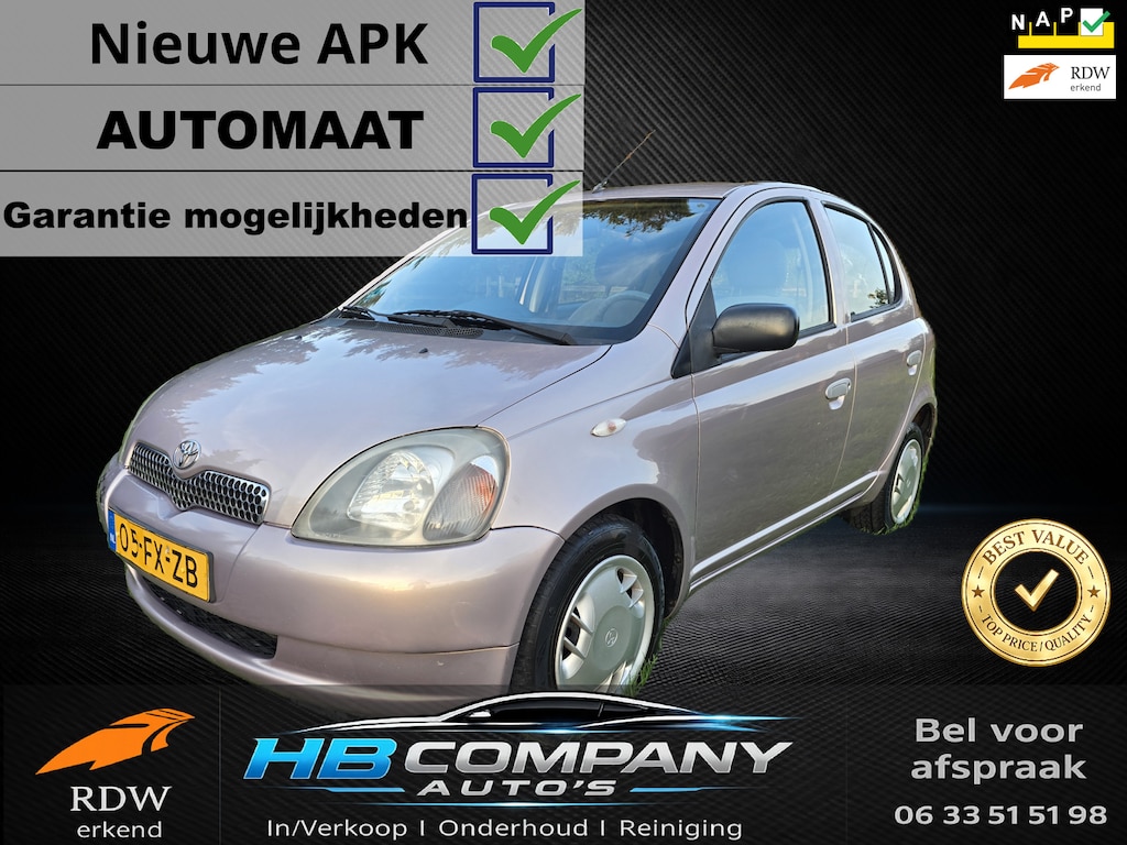 Toyota Yaris 1.3-16V VVT-i Sol AUTOMAAT | Nieuwe APK | NAP