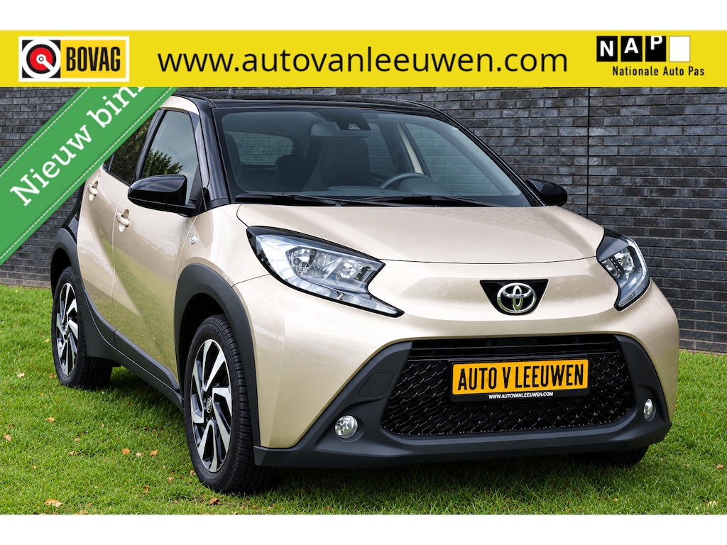 Toyota Aygo X 1.0 VVT-i S-CVT Pulse GOLD AUTOMAAT/STOELVW/CAMERA/ETC.!