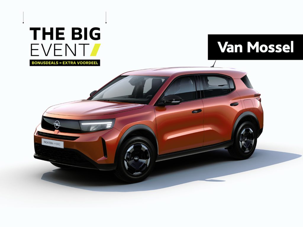 Opel Frontera 1.2 Turbo Hybrid Edition | MAX Big Event Voordeel € 3.000,- | NU TE BESTELLEN | Tot 8 JAAR GARANTIE |
