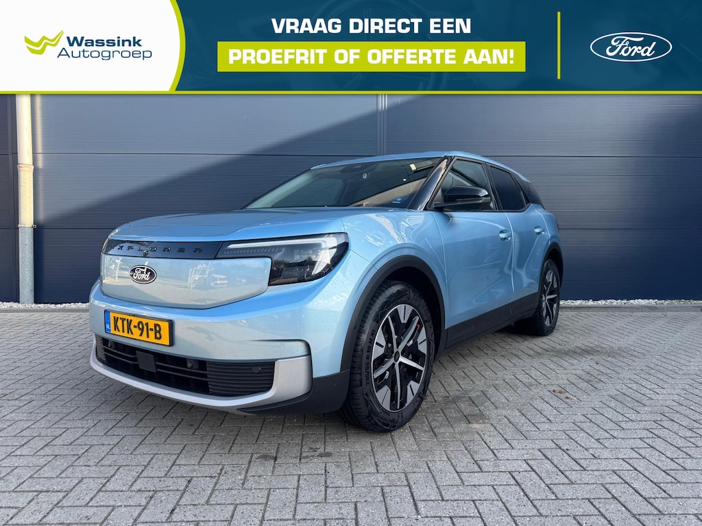 Ford Explorer Premium Extended Range AWD 77 kWh Navigatie | Apple Carplay/Android Auto | Elektrische Stoelen met Memory | SOH 98,5% | Lage Km stand!