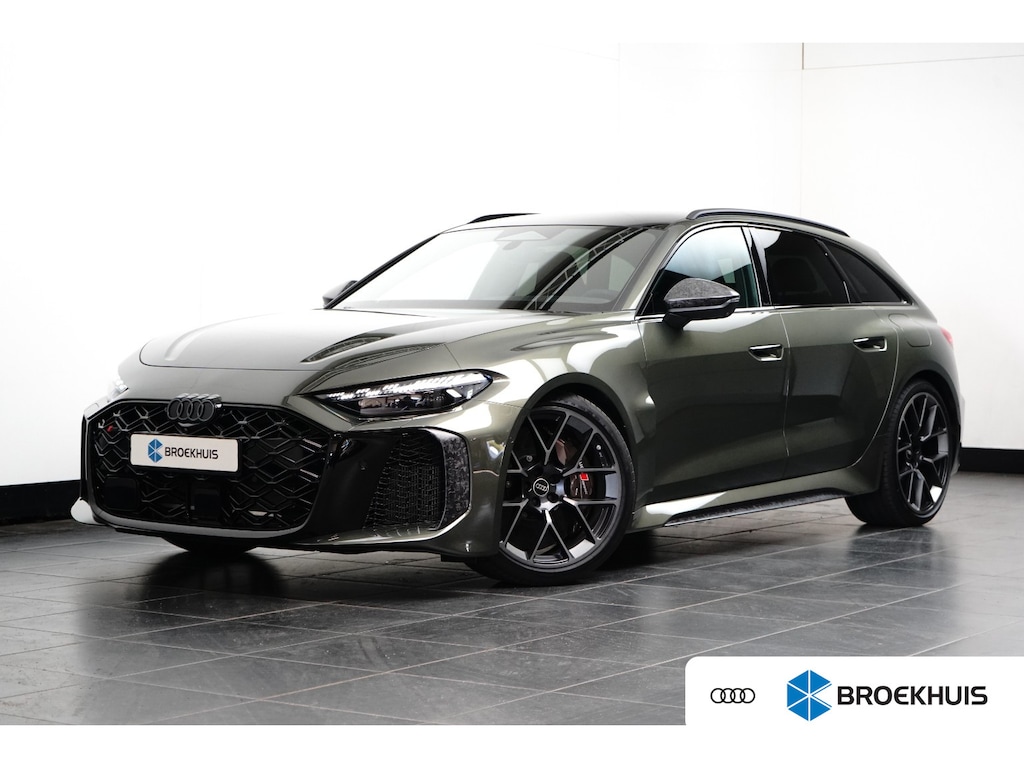 Audi RS5 Avant e-hybrid 470 kW / 639 PK | Keramische Remmen | Carbon In&Exterieur | Panorama dak | Stoelventilatie & Massage