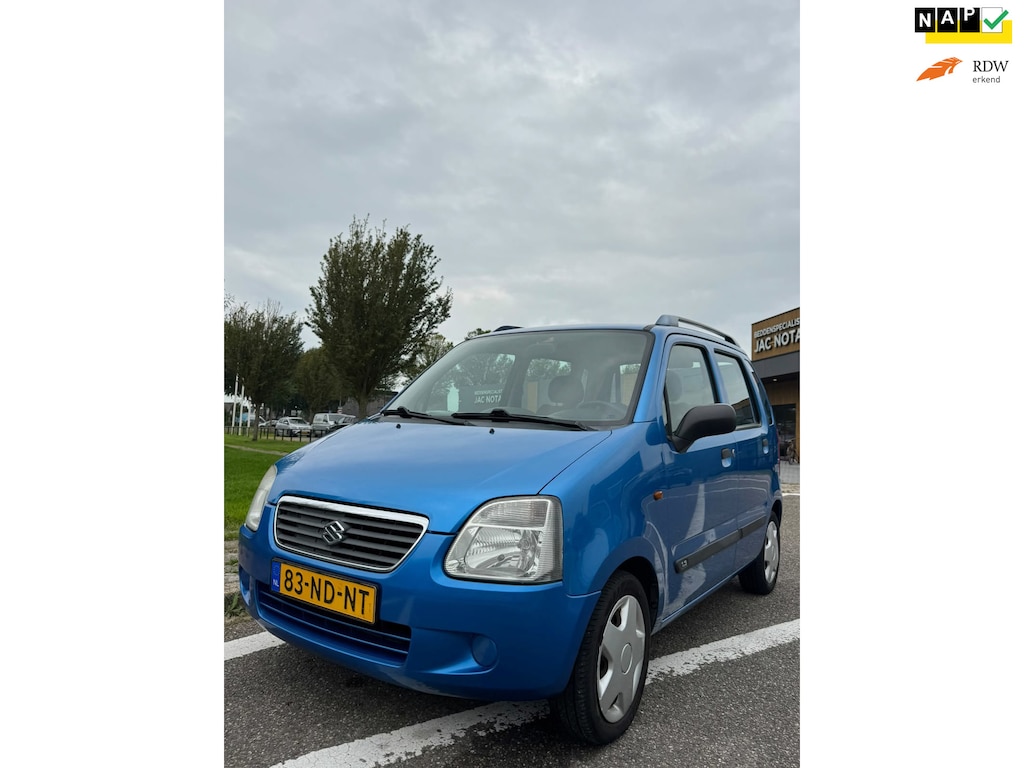 Suzuki Wagon R+ 1.3 GLS Stuurbekrachtiging Electric pakket Getint glas EBD Dakrails Dealeronderhoud APK 06/06/2027