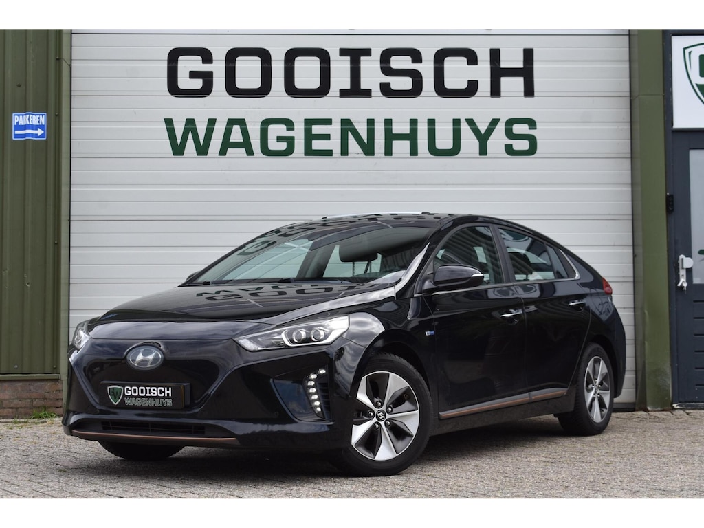 Hyundai Ioniq Premium EV | 100% SoH | Schuifdak | Leder | Memory | Infinity |