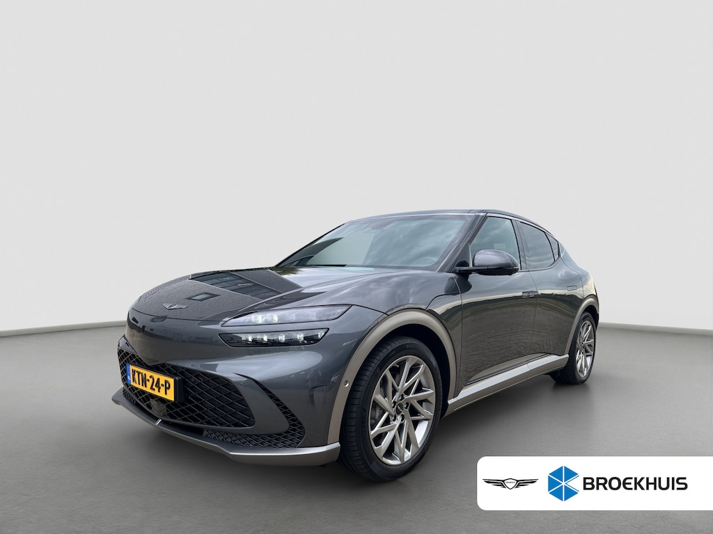 Genesis GV60 77kWh 318pk AWD Sport | Stoelverwaring-koeling | Stuurverwarming | Nappa Leder | 360 graden camera | Memory stoelen