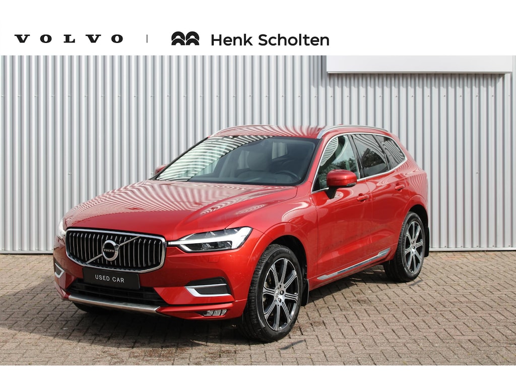 Volvo XC60 2.0 B5 Inscription | Trekhaak| | Adaptieve Cruise Control| Alarm klasse 3| Stoel- en stuurwielverwarming| Standkachel| Extra getint glas| 20"Lichtmetalen velgen| Verwarmbare voorruit