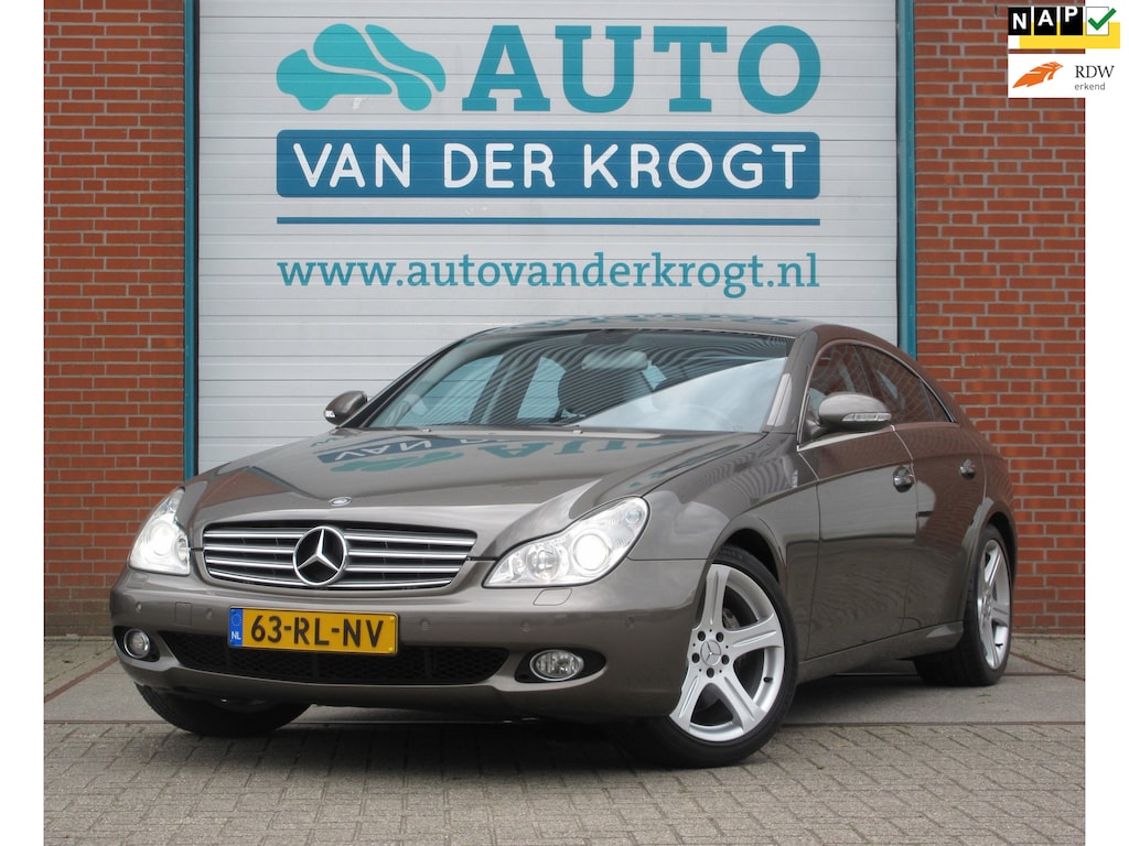 Mercedes-Benz CLS 350, NL auto, Leer, Clima, Lage km, Automaat, APK 4-27