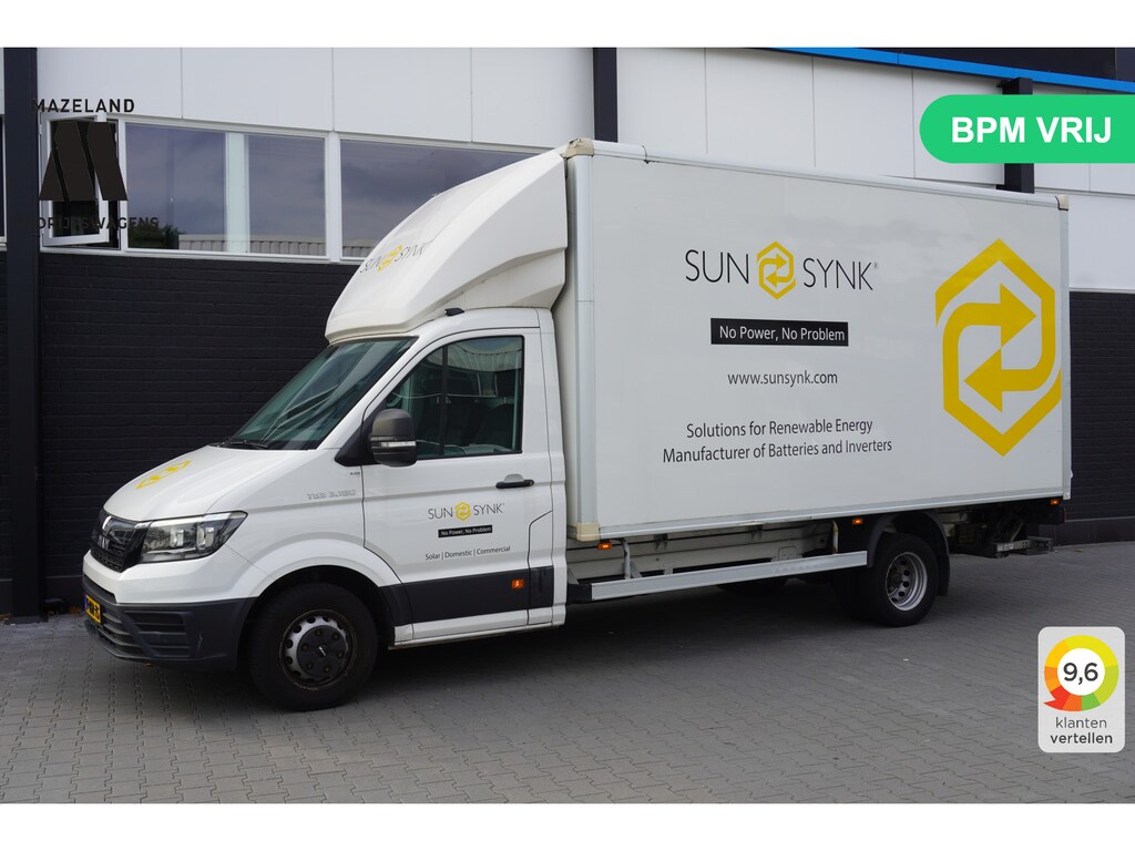MAN TGE 2.0 177PK Automaat Dubbellucht EURO 6 - Airco - Cruise - Laadklep - €19.950,- Excl.