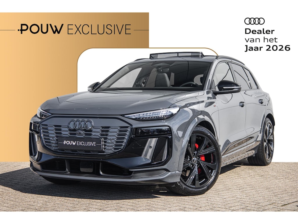 Audi Q6 e-tron quattro 388pk S edition 100 kWh | Panoramadak | Trekhaak | Luchtvering | B&O | HUD | 360 Camera | OLED Achterlichten
