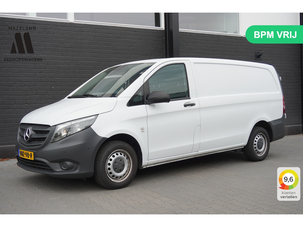Mercedes-Benz Vito 114 CDI Automaat Lang EURO 6 - AC/Climate - Navi - Cruise - €16.900,- Excl.