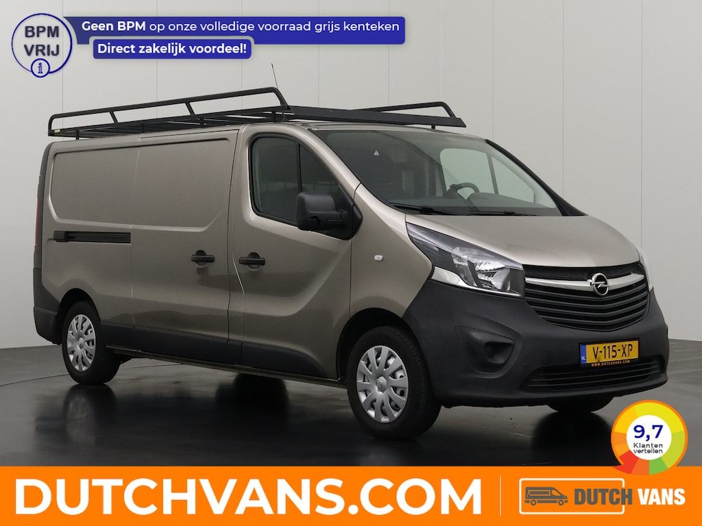 Opel Vivaro 1.6CDTI 120PK Lang Edition | Imperiaal | Trekhaak | Navigatie | Multimedia | Airco | Cruise | 3-Zits