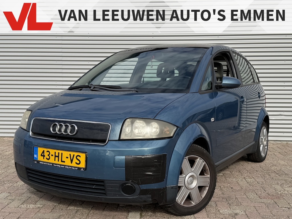 Audi A2 1.4 | Nieuw Binnen | Zo Mee | Inruil Koopje | APK 09-01-2027