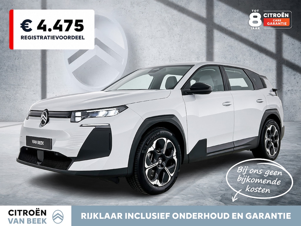 Citroën C5 Aircross You Comfort Range 74 kWh | Adaptive Cruise | Parkeersensoren | 19" Lichtmetaal |