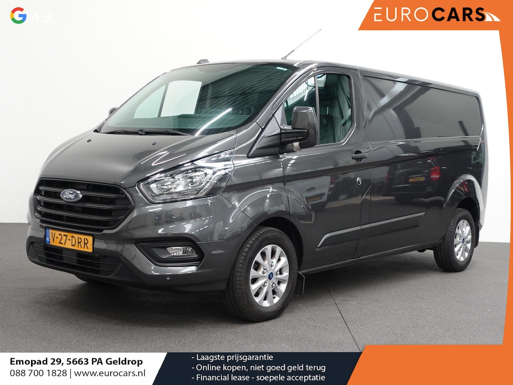 Ford Transit Custom 300 2.0 TDCI 130pk L2H1 Trend Automaat Airco Navigatie Cruisecontrol Camera Parkeersensoren Trekhaak Betimmering