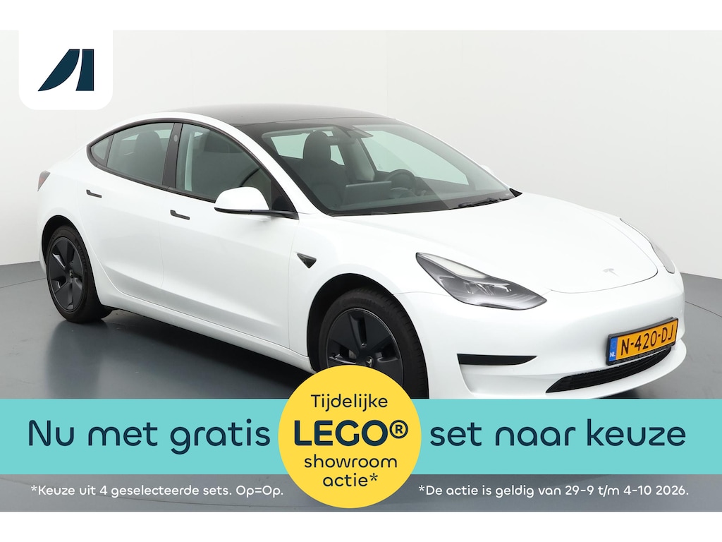 Tesla Model 3 Standard RWD Plus 60 kWh Betaalbaar instapmodel in de wereld van elektrisch rijden