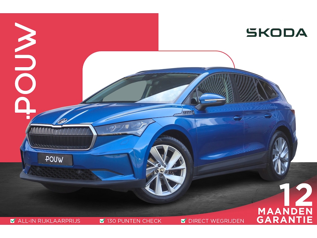 Skoda Enyaq 60 180pk First Edition | SoH 93% | Stoel-/ Stuurwielverwarming | Camera | Elektrische Stoel | 20" Velgen | Camera