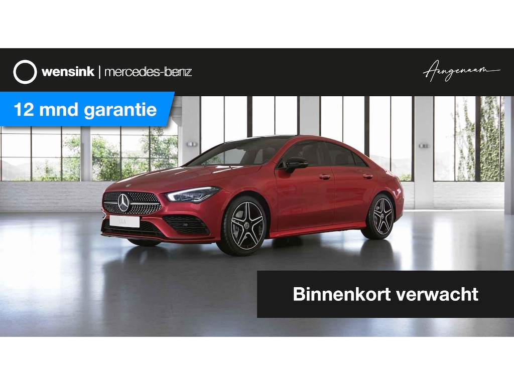 Mercedes-Benz CLA 180 Business Solution AMG | Panoramadak | Night | Multibeam | Memory | Stoelverwarming | Keyless | Sfeerverlichting |
