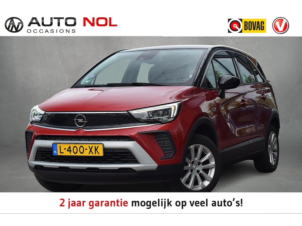 Opel Crossland 1.2 Turbo Elegance | Trekhaak Afn. | Apple CarPlay | Half Leer