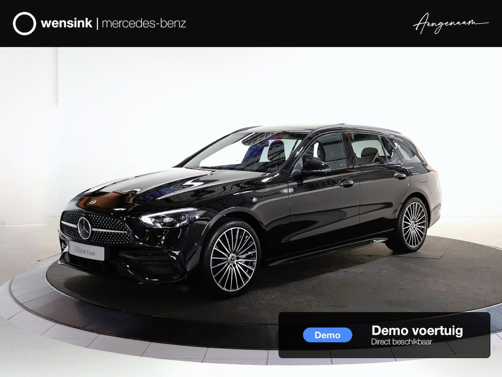 Mercedes-Benz C-klasse Estate 300e Business Solution AMG | Panoramaschuifdak |  Rijassistentiepakket Plus | Trekhaak | Burmester | DIGITAL LIGHT |  Night