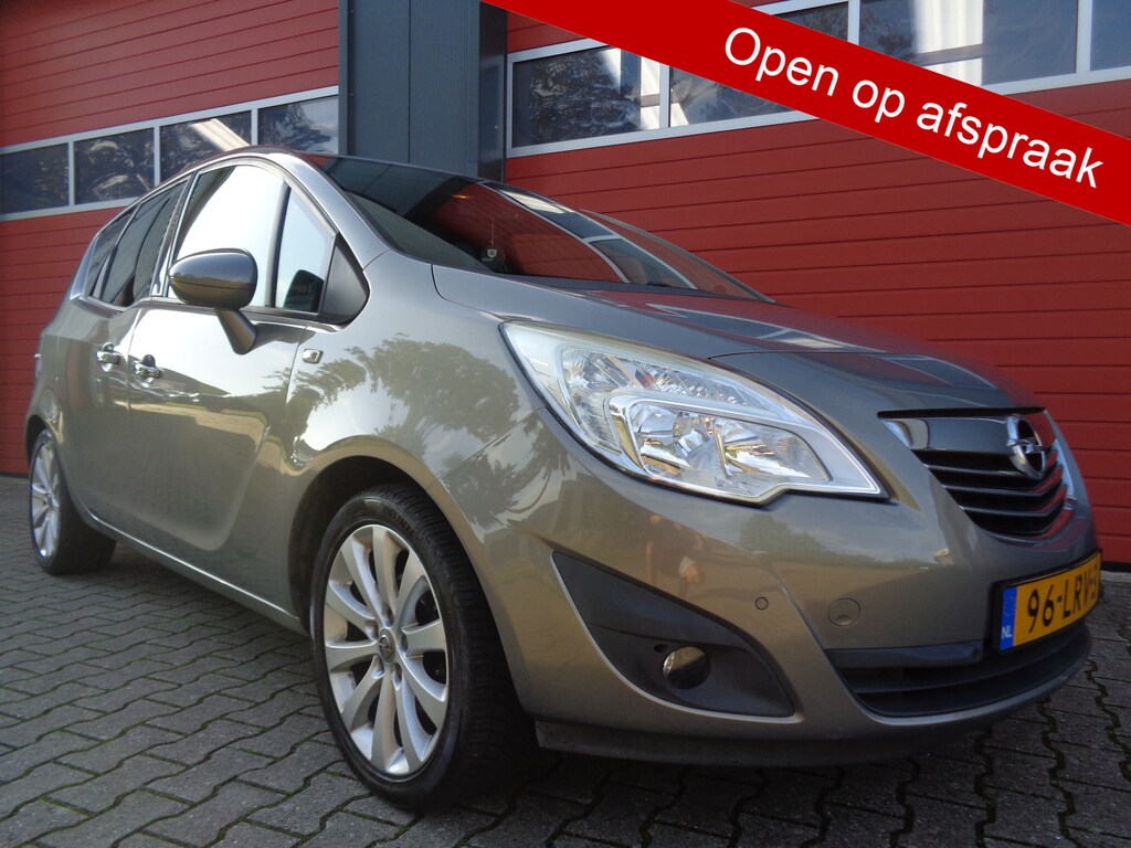 Opel Meriva 1.4 Turbo Cosmo 120Pk Clima Cruise LMV Trekhaak NL-Auto Hoge-Zit/Instap