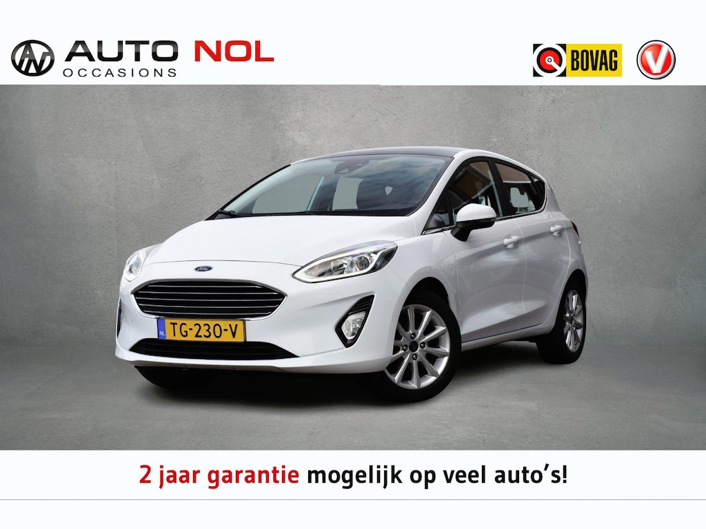 Ford Fiesta 1.0 EcoBoost Titanium | Pano | Apple CarPlay | Sportstoelen | Climate