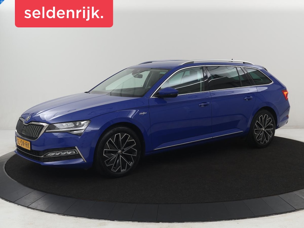 Skoda Superb Combi 1.4 TSI iV Laurin & Klement | SOH 95.8% | Trekhaak | Leder | Virtual Dashboard | Stoelverwarming | Memory | Virtual Dashboard | Park assist | Cruise control | Navigatie | Carplay |